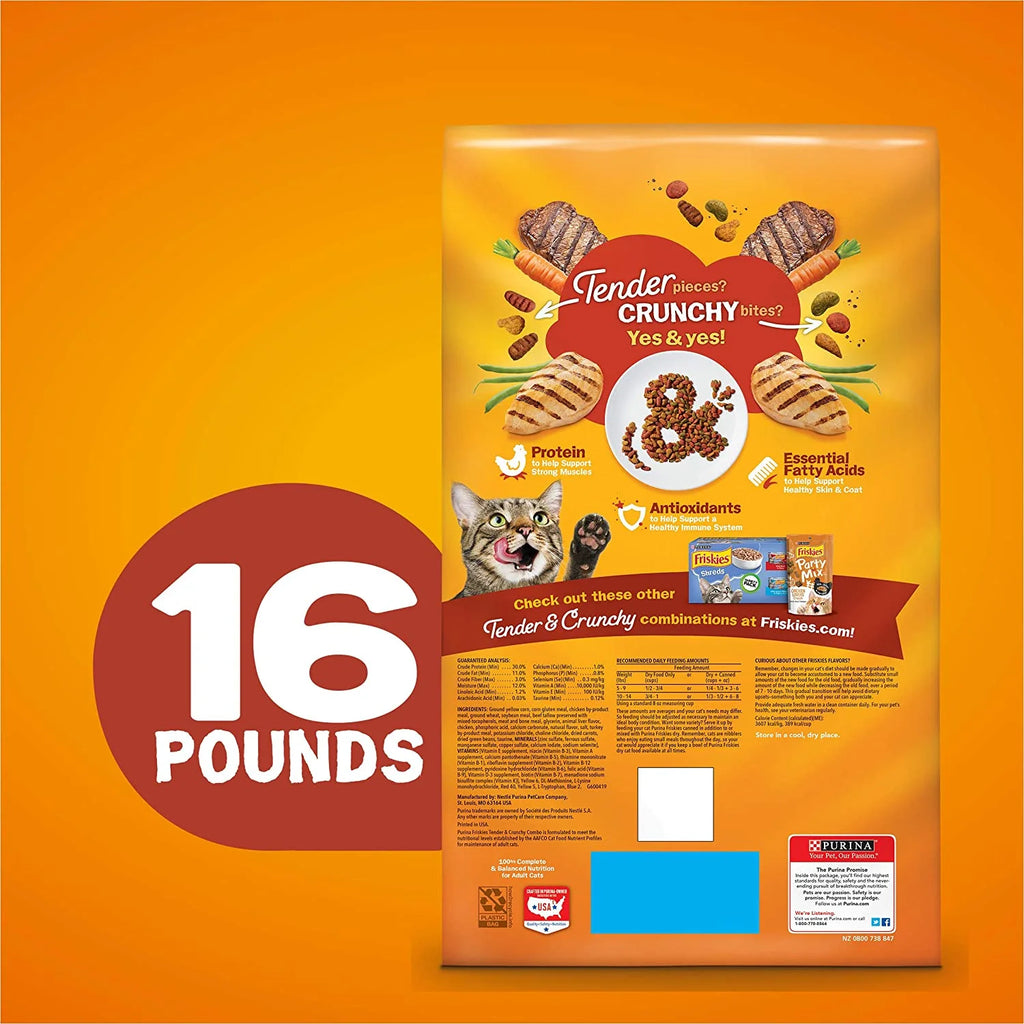Dry Cat Food, 16 lb. Bag M327