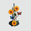 Painted Butterfly Vertical Paper Towel Rack V279
