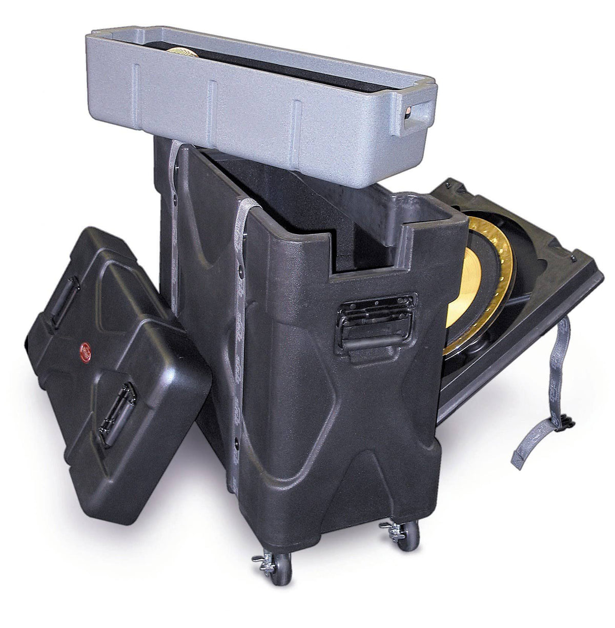 Trap X2 Drum Hardware Case with Cymbal Vault K959100