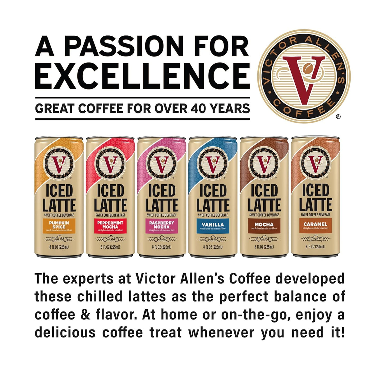 8oz Canned Coffee Latte (12 Pack) T48473
