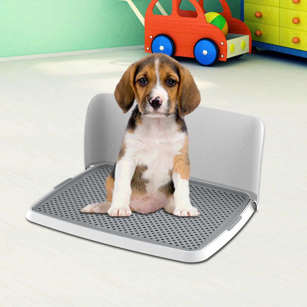 Dog Toilet Tray with Removable Pee Pad Holder 63cmx29cmx48cm L7896