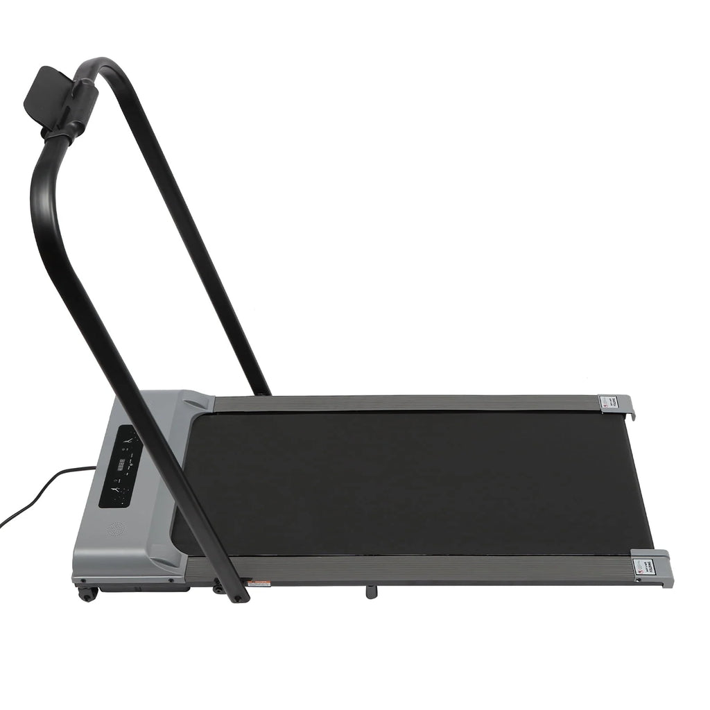 2 in 1 Folding Treadmill, 3.0HP Electric Treadmill with Remote Control and LED Display F4375