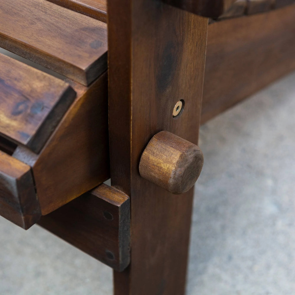 Dark Brown Acacia Patio Chair C481