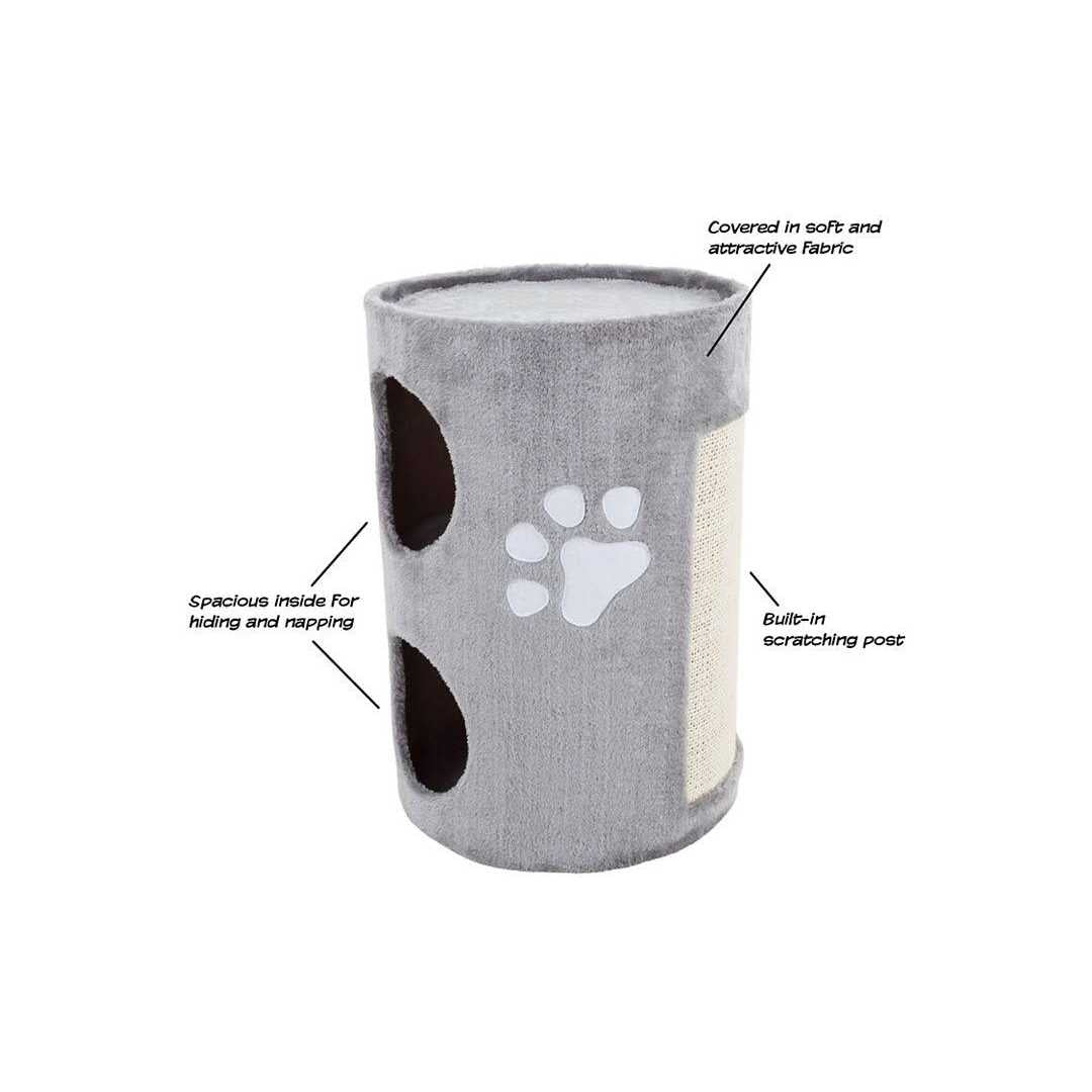 2-Story Cat Condo & Scratching Pad D983