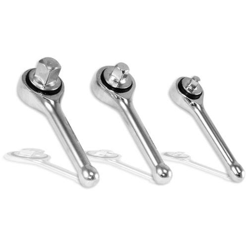 3 PC Stubby Ratchets Pack of 2 L2912