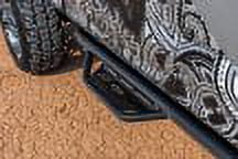 Textured Black Cab Length Steps H279