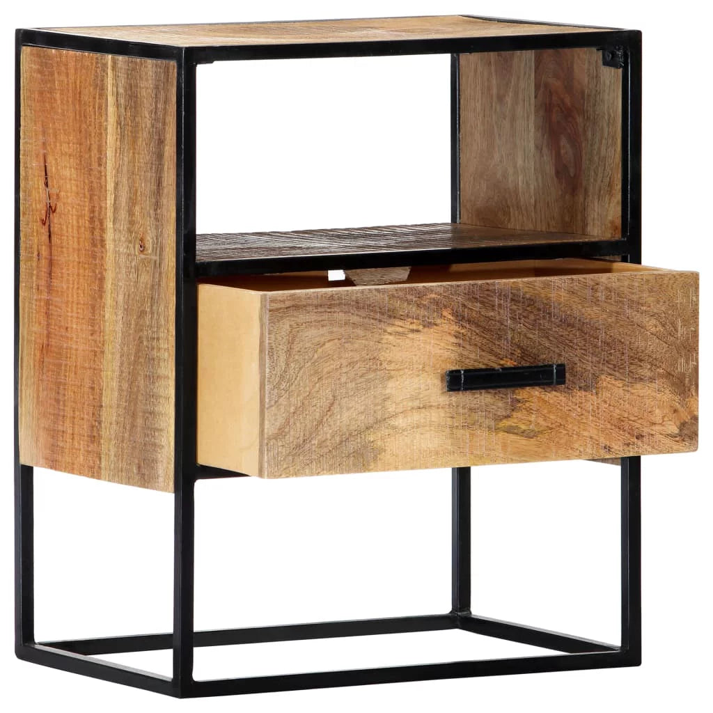 Solid Mango Wood Nightstand R473658