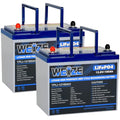 12V 100Ah LiFePO4 Lithium Battery with 120A BMS Q657