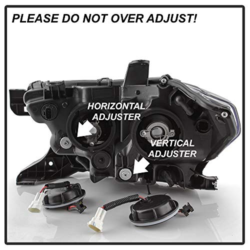 Black Smoked LED Sequential Headlamps Q454539