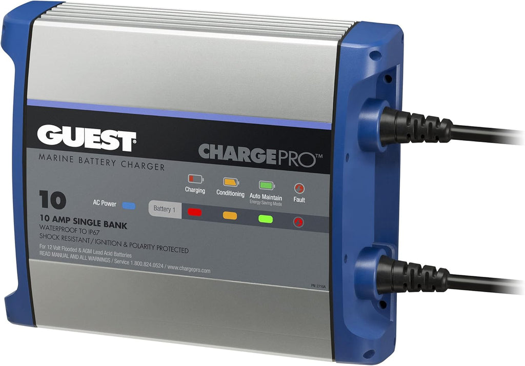 10A 12V 2 Bank Battery Charger V994005