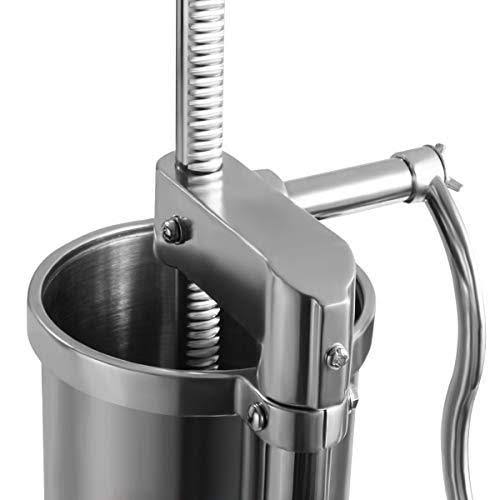 Stainless Steel Vertical Sausage Stuffer Meat Filler (6L) M89619