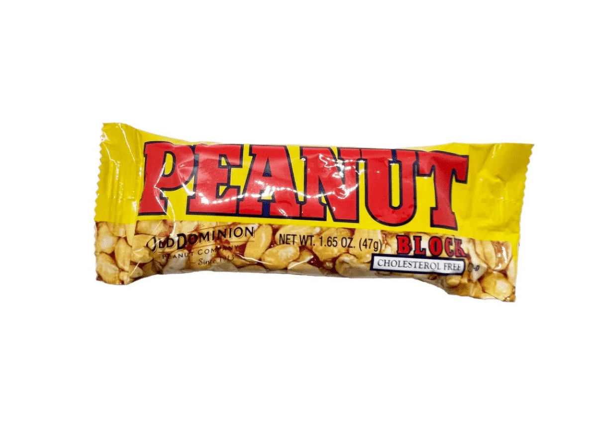 Peanut Block Bar, 1.65 Ounce - 36 Count Display Box U207594