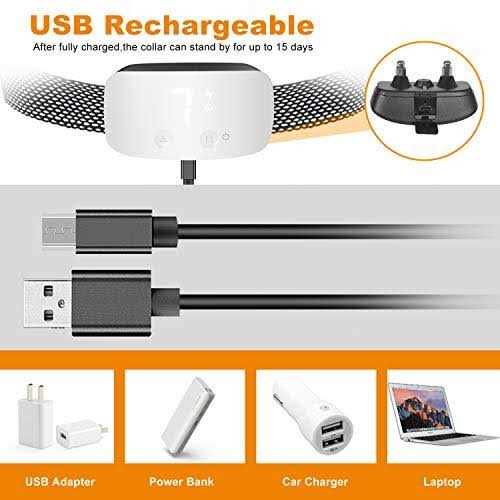 Rechargeable Anti Barking Training Collar X5550