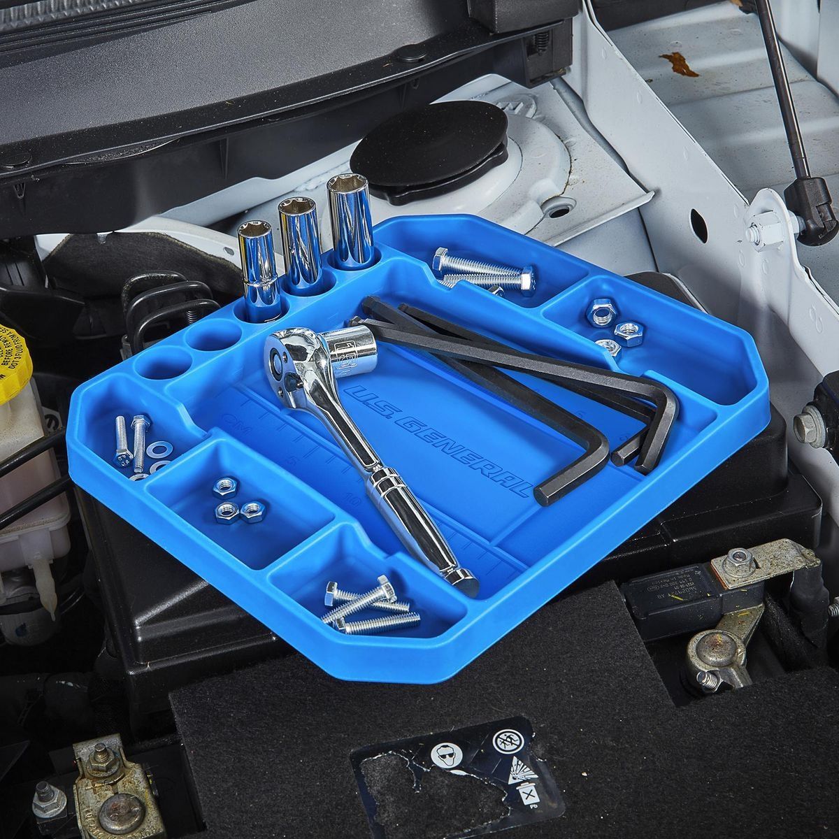 10 in. x 9 in. Flexible Parts Tray H9856