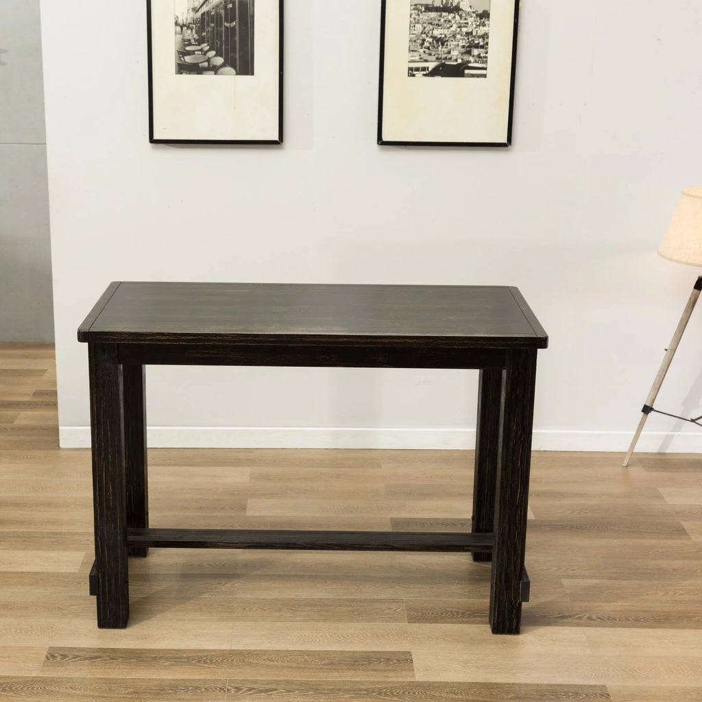 64 in. Rectangular Wooden Bar Height Table S753