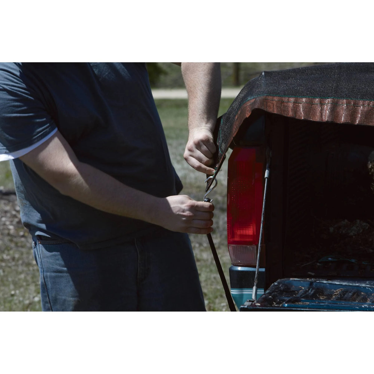 12-Feet by 20-Feet Mesh Multi-Use Tarp B525376