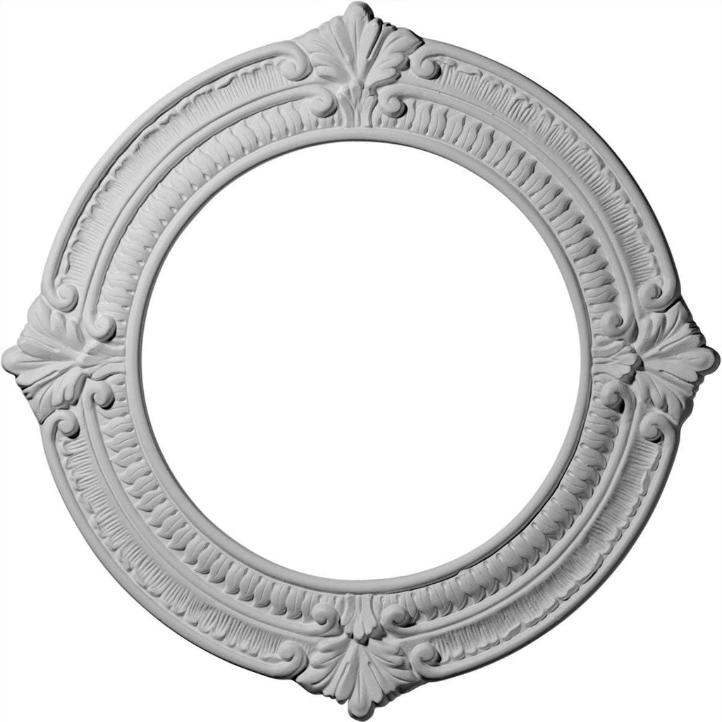 13 1/8x22OD x 8x22ID x 5/8x22P Ceiling Medallion G8091