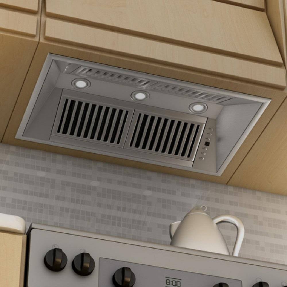 28x22 Stainless Steel Island Insert Range Hood A9722