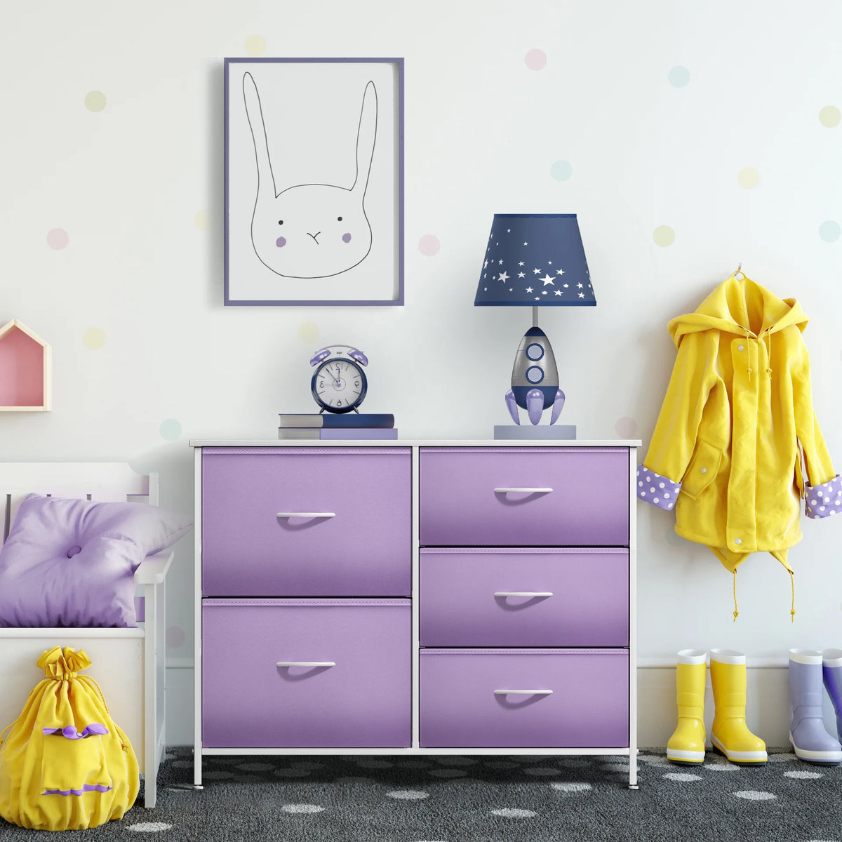 5 Drawer Dresser S361641
