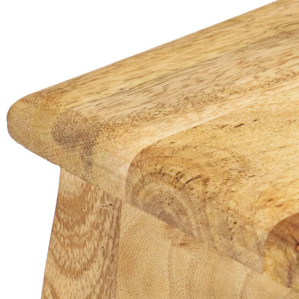 Solid Mango Wood Bed Cabinet A652