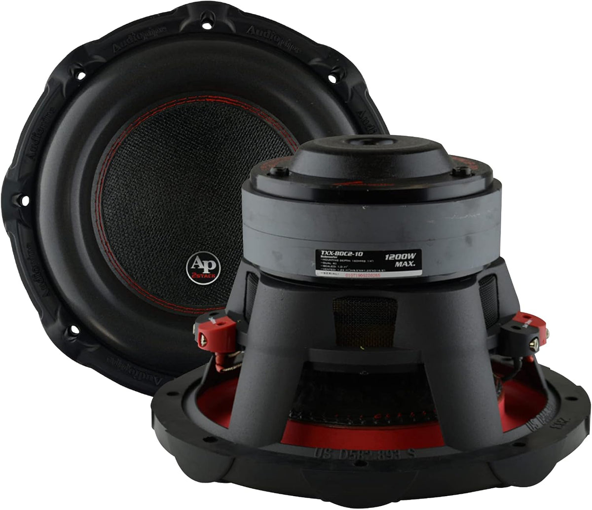 10 Inch 1,200 Watt 4 Ohm DVC Car Audio Subwoofer S217772