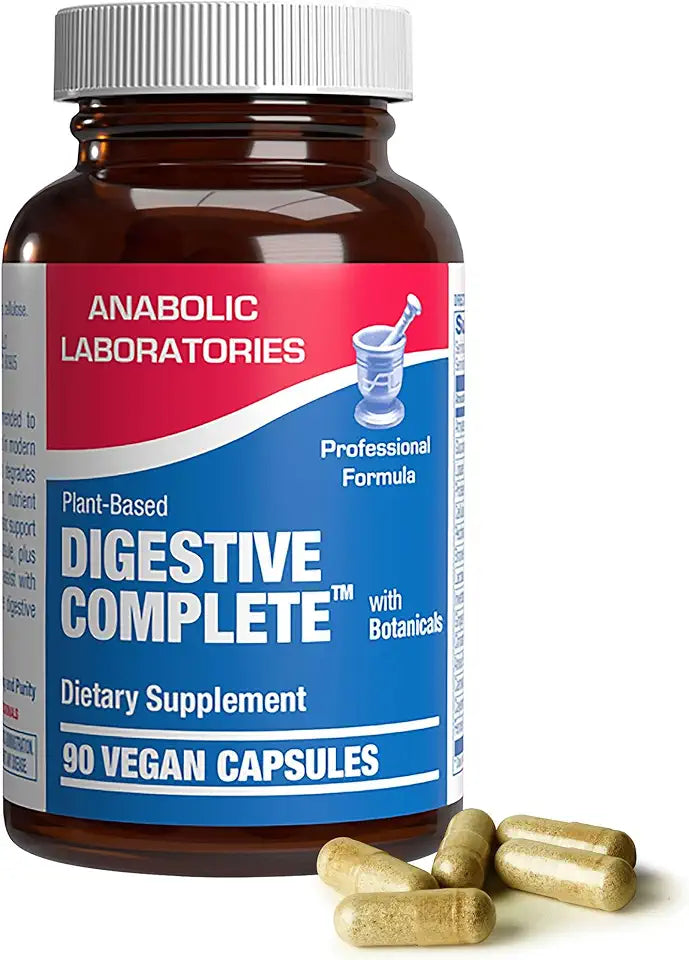 Plant Based Multi Digestive Enzymes Supplement 90ct W53518