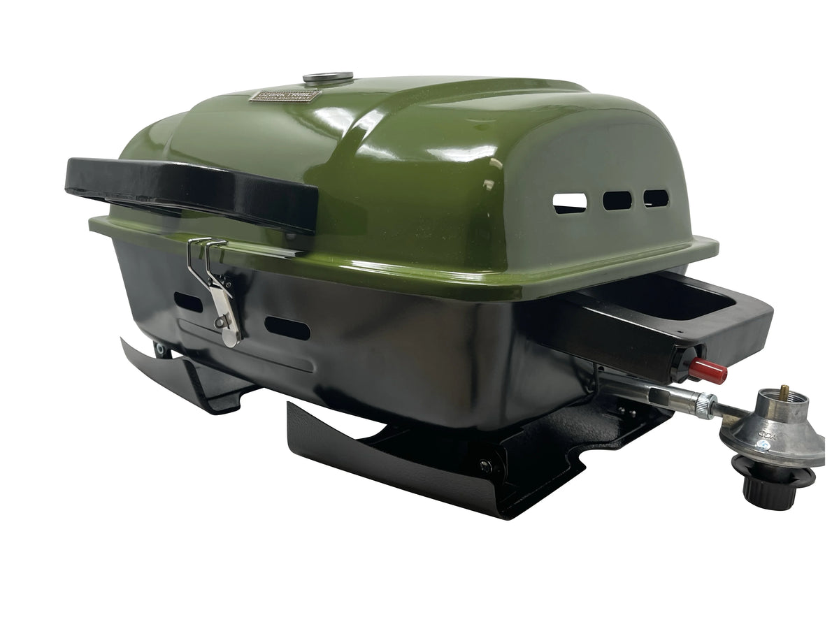 Portable 1 Burner Propane Grill with Interchangeable Griddle Plate Q776790