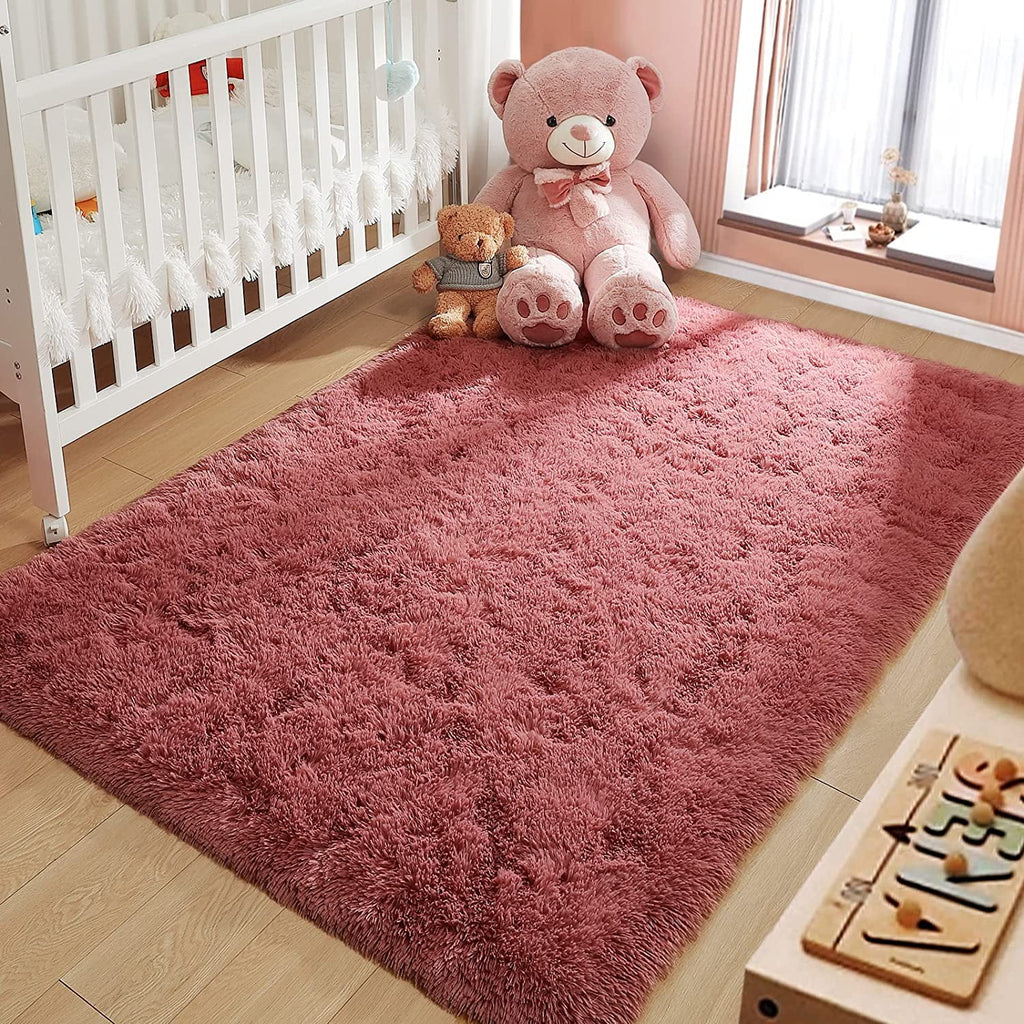 Blush Super Soft Area Rug 4' x 5.3' J53954