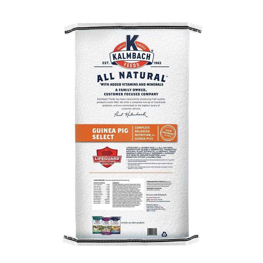 All Natural Guinea Pig Food U961852
