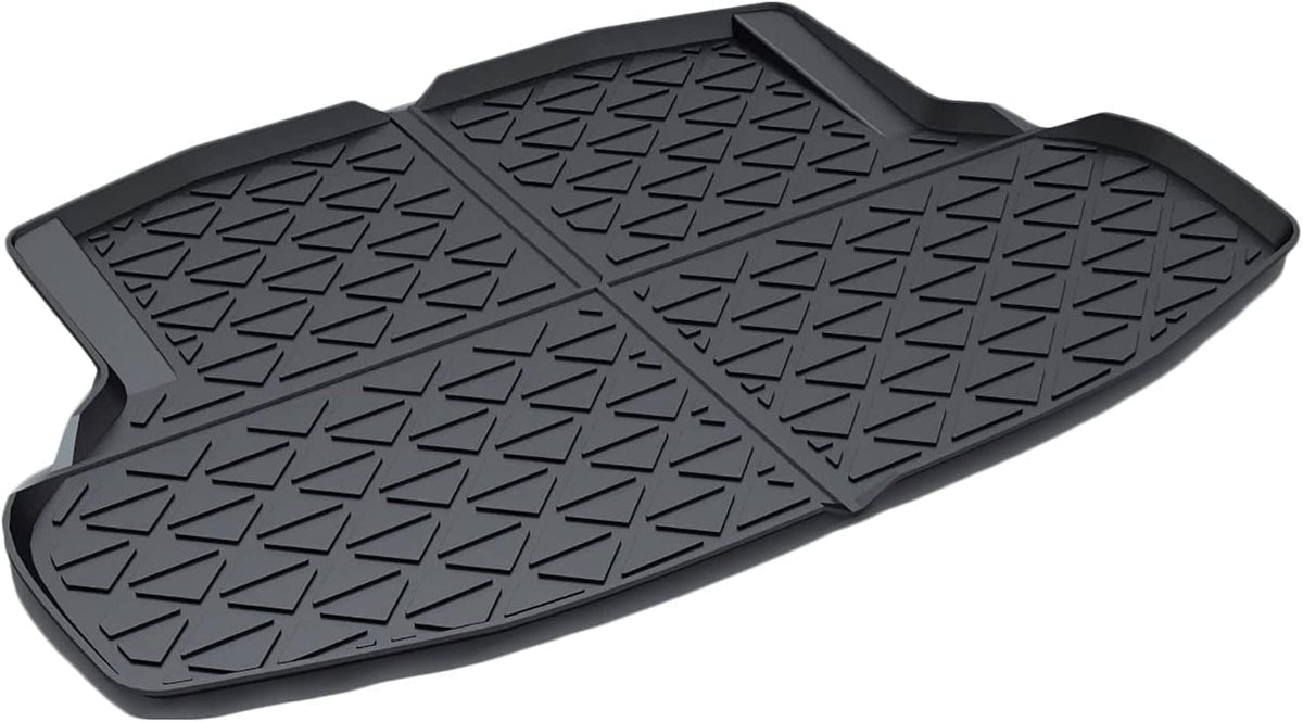 Black Waterproof Rear Cargo Tray Trunk Floor Mat for Honda Civic Sedan Y656