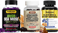 Black Seed Oil, Irish Sea Moss & Lions Mane Mushroom Gummies W2951