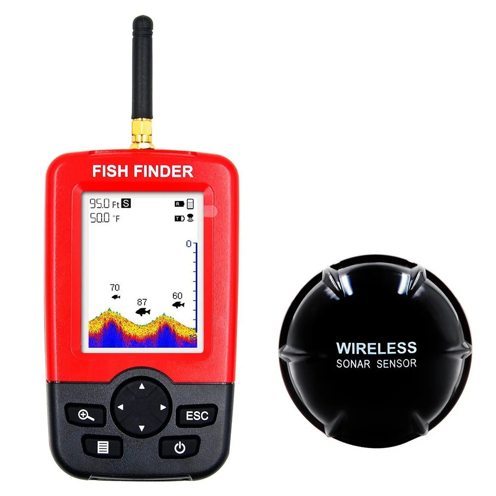 Wireless Portable Fish Finder with 40M Sonar L984