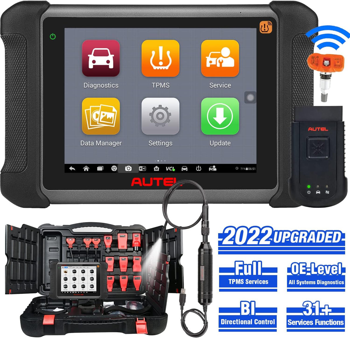 TPMS Relearn Scan Tool with TBE200 (E) Z8722