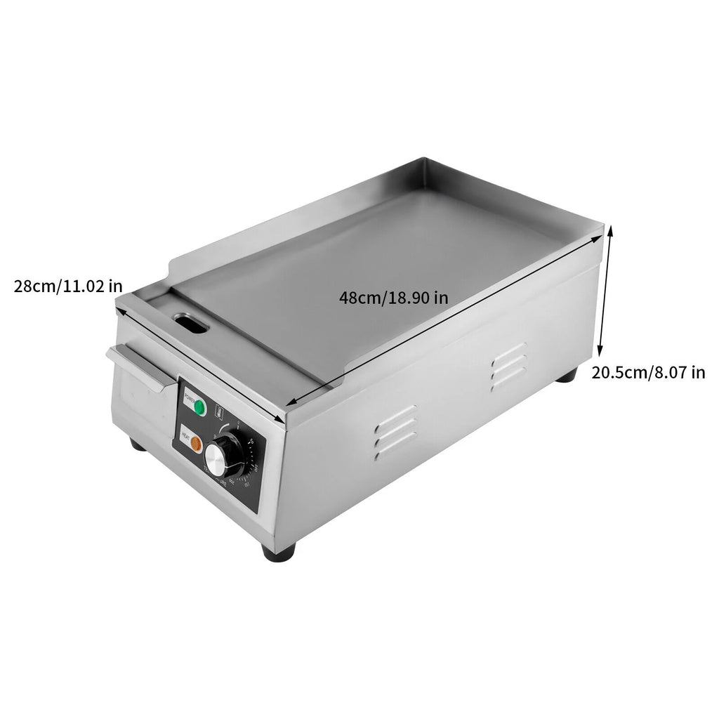 1300W Flat Top Electric Grill L27244