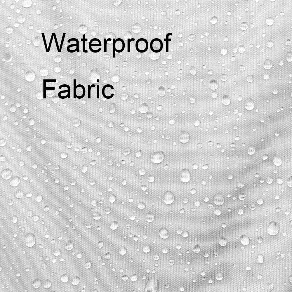 White Polyester Fabric Shower Curtain Liner B200402