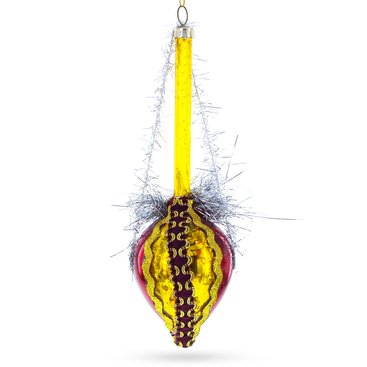 Blown Glass Christmas Ornament U723