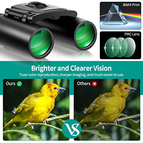12X25 Small Compact Pocket Binoculars F334