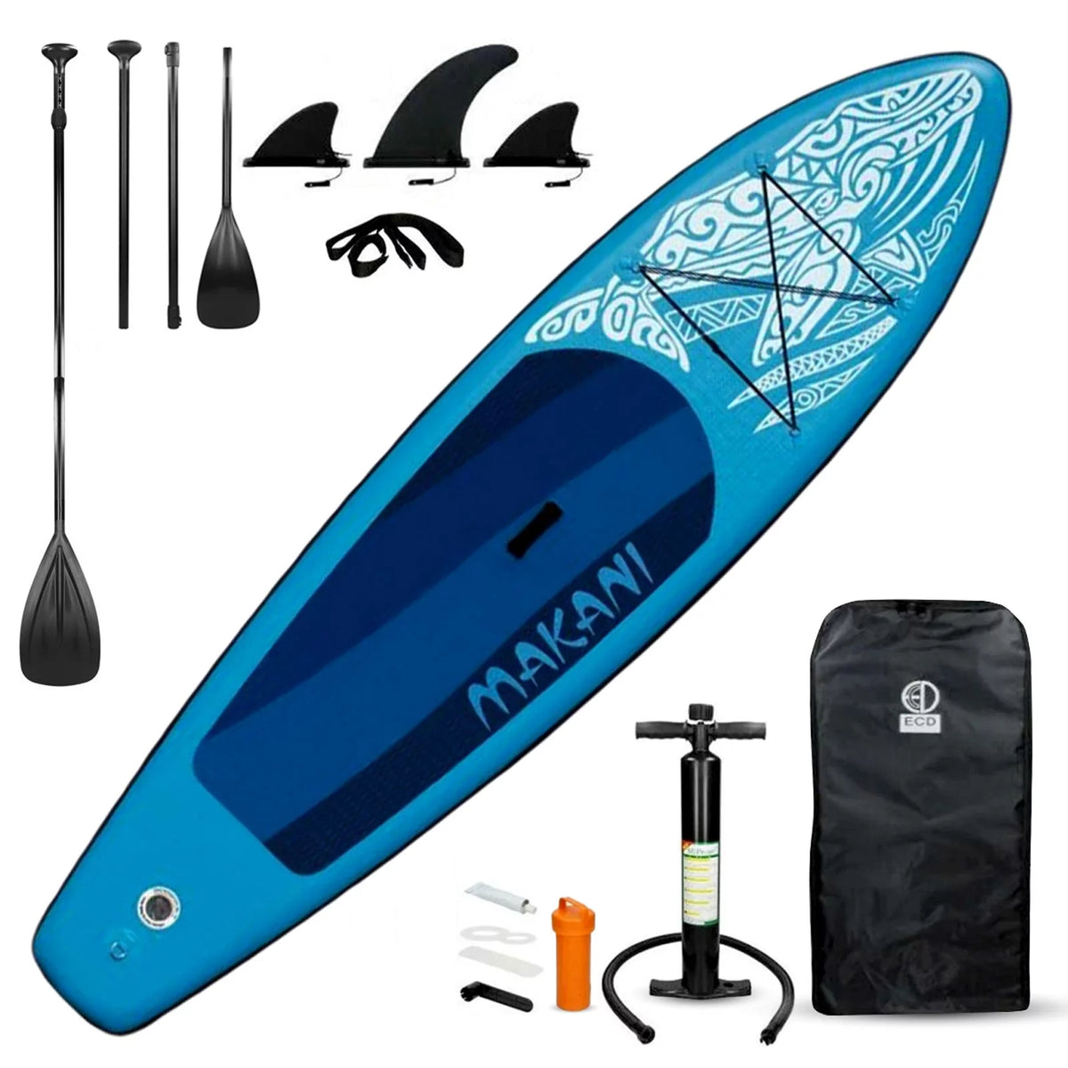 10.5' Inflatable Paddle Board 330 lb Capacity X96973