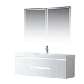 60 in. Single-Sink Wall-Hung Vanity with Resin Top V374175