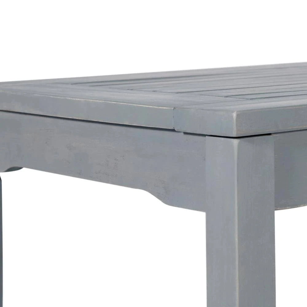 Grey Wash Acacia Wood Outdoor Coffee Table Q510401