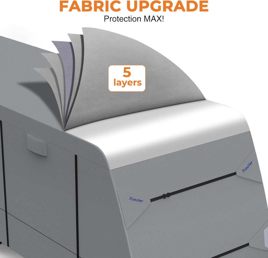 5 Layers RV Cover for 22'1 - 24' Motorhome F1296