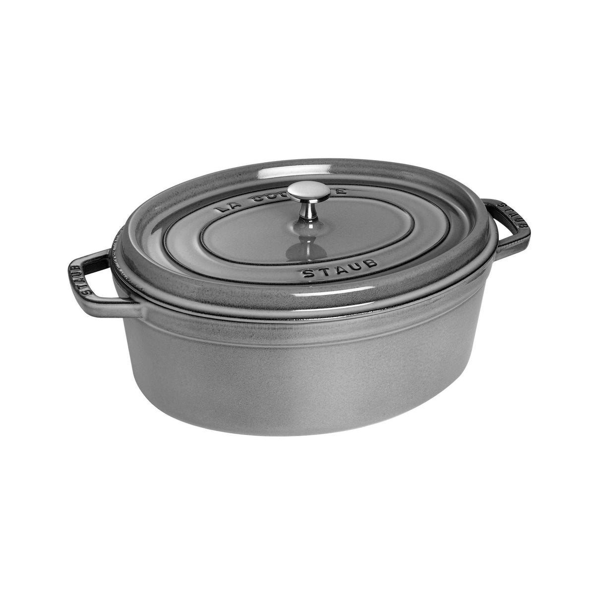 Cast Iron 7-qt Oval Cocotte X7432