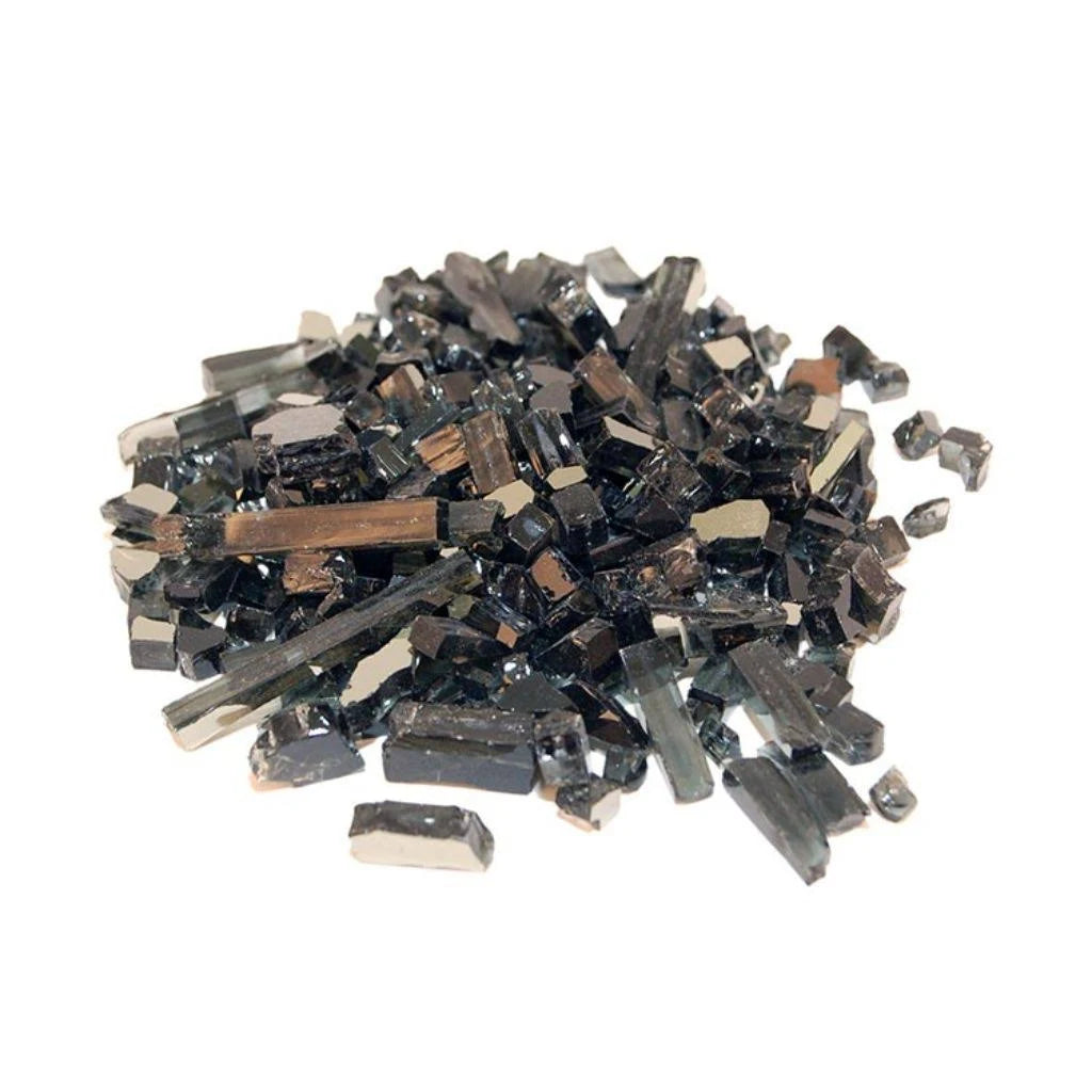 15 lb. Black Reflective Fyre Glass T714