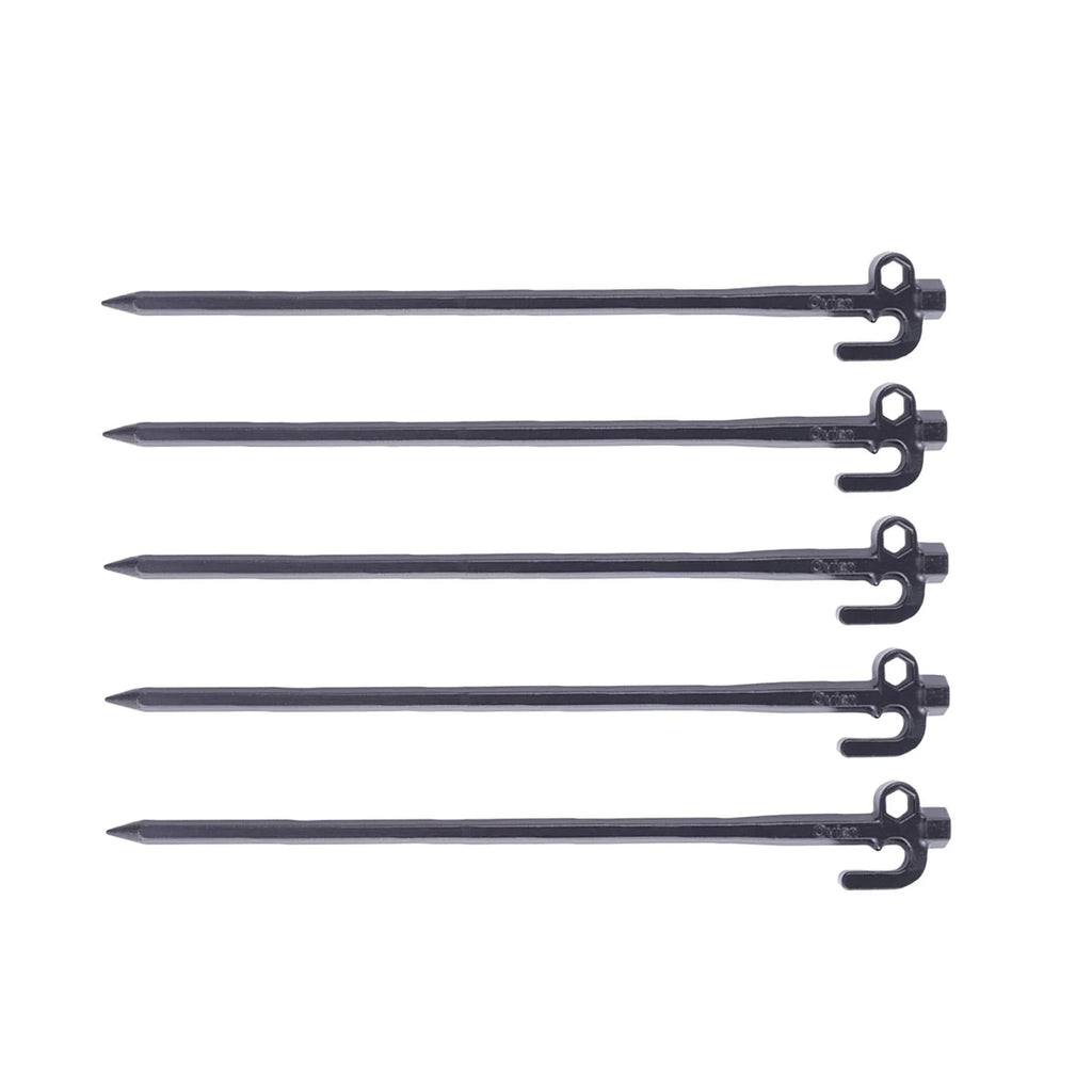 5pcs Steel Tent Stakes 30cm D3975