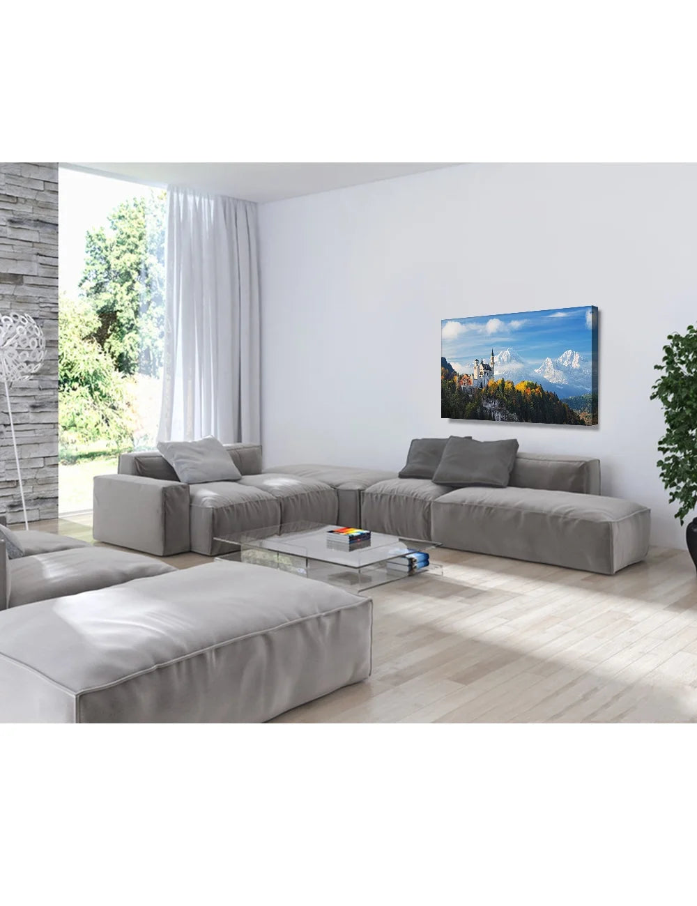 Giclee Print on Canvas Wall Art, 30x20"x1.5" M989