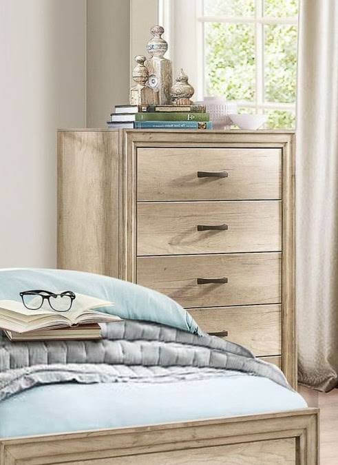 Rustic Twin Panel Bed P179