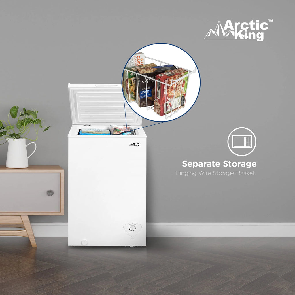 White 3.5 Cu ft Chest Freezer Y96647