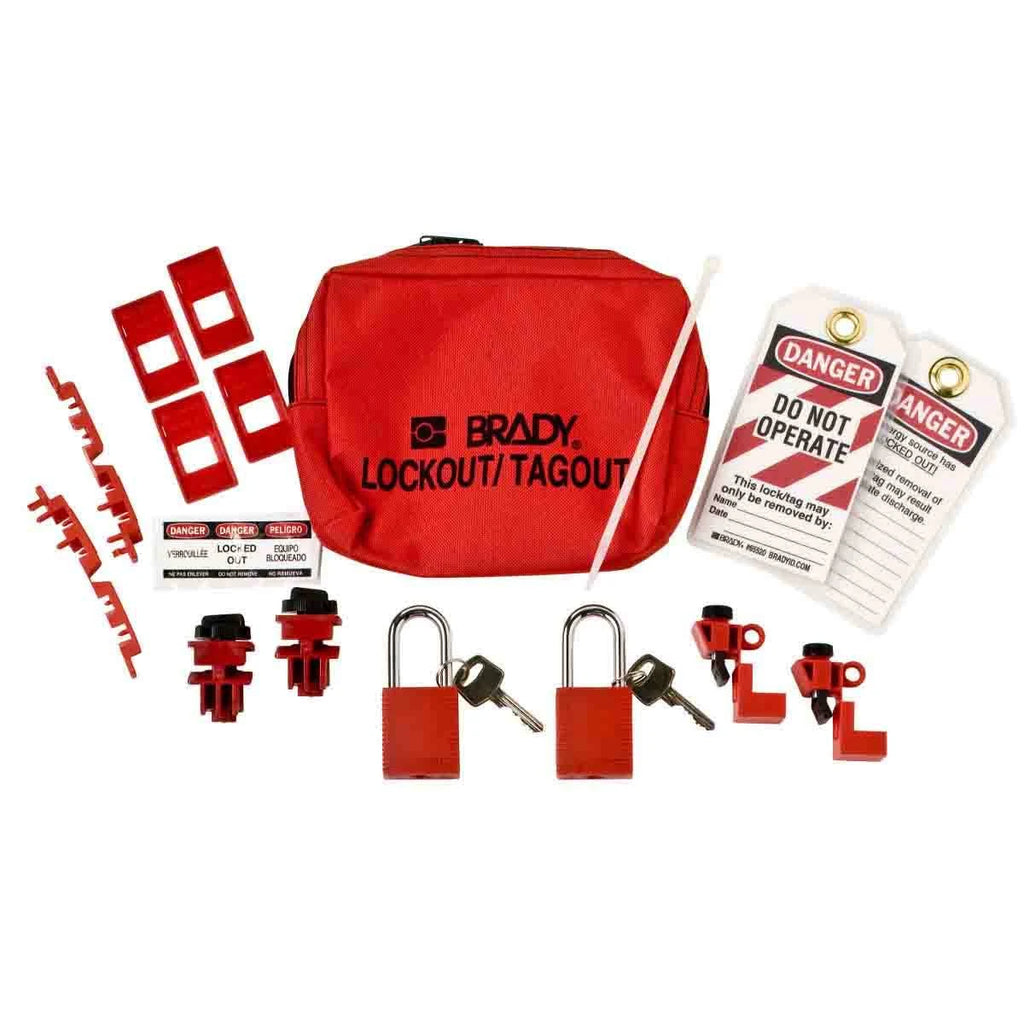 Portable Lockout Kit, Pouch, Electrical, 13 G3188