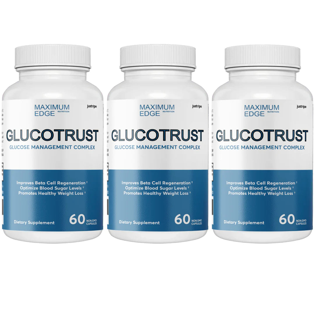 Blood Sugar Support Supplement Pills 3 Bottles M7109
