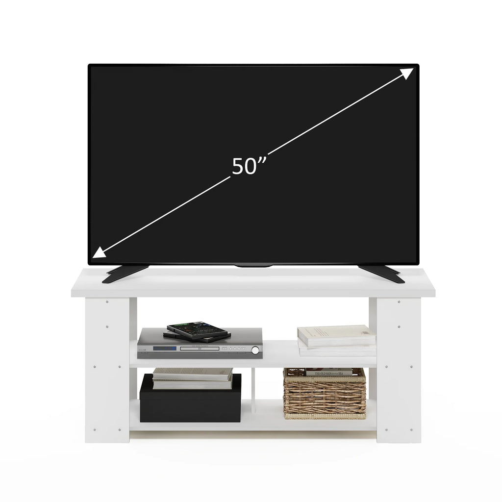 White TV Stand Up To 55-Inch Z652835